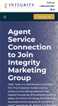 Mobile Screenshot of integritymarketing.com